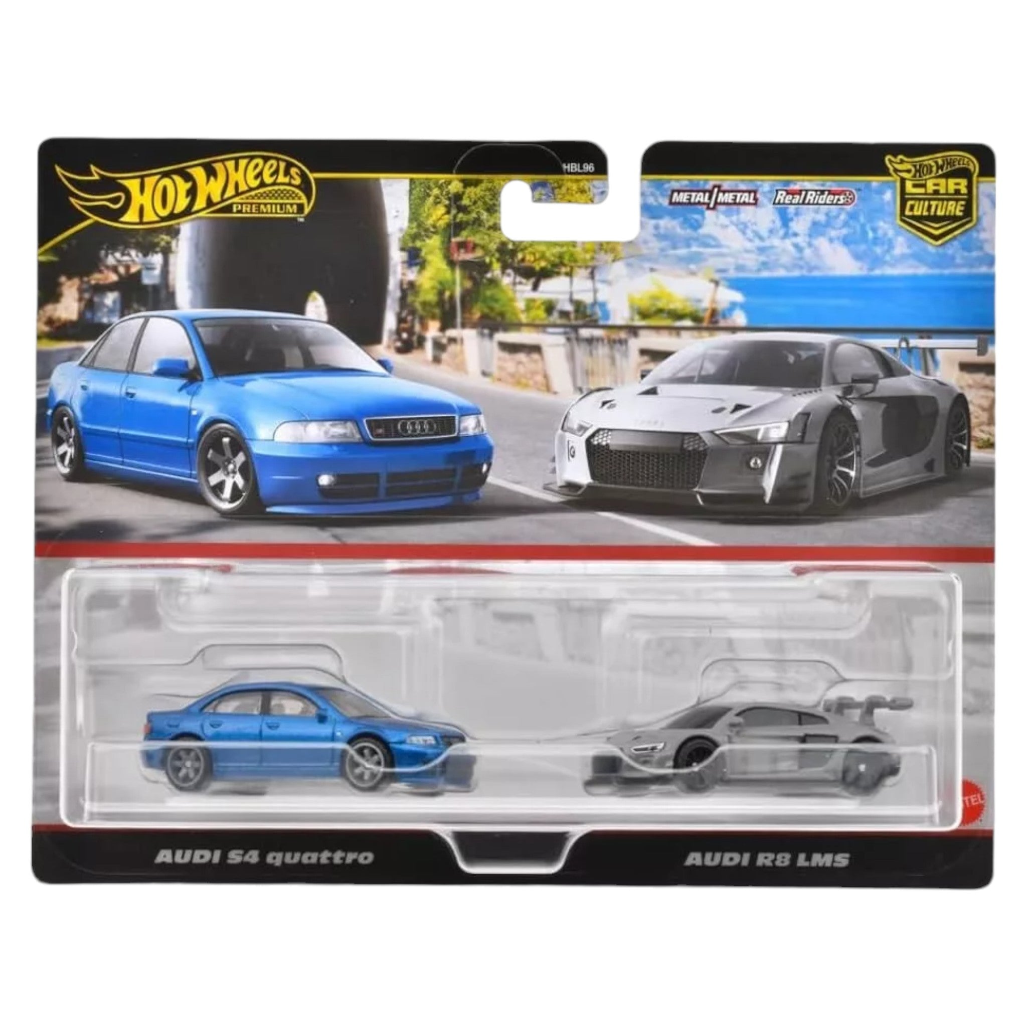 Hot Wheels 2024 2 Pack Audi S4 quattro Audi R8 LMS JDY82 einszu64