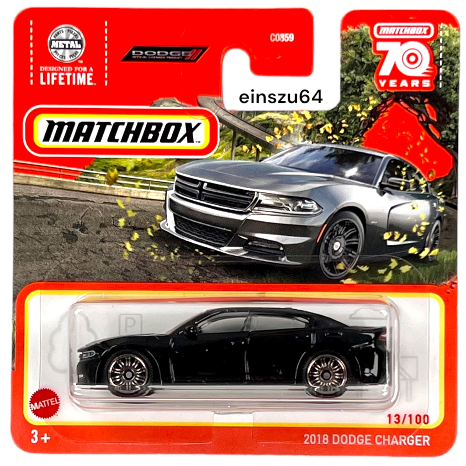 Matchbox 2023 2018 Dodge Charger Hld13 13100 164 Neu And Ovp Einszu64 2002