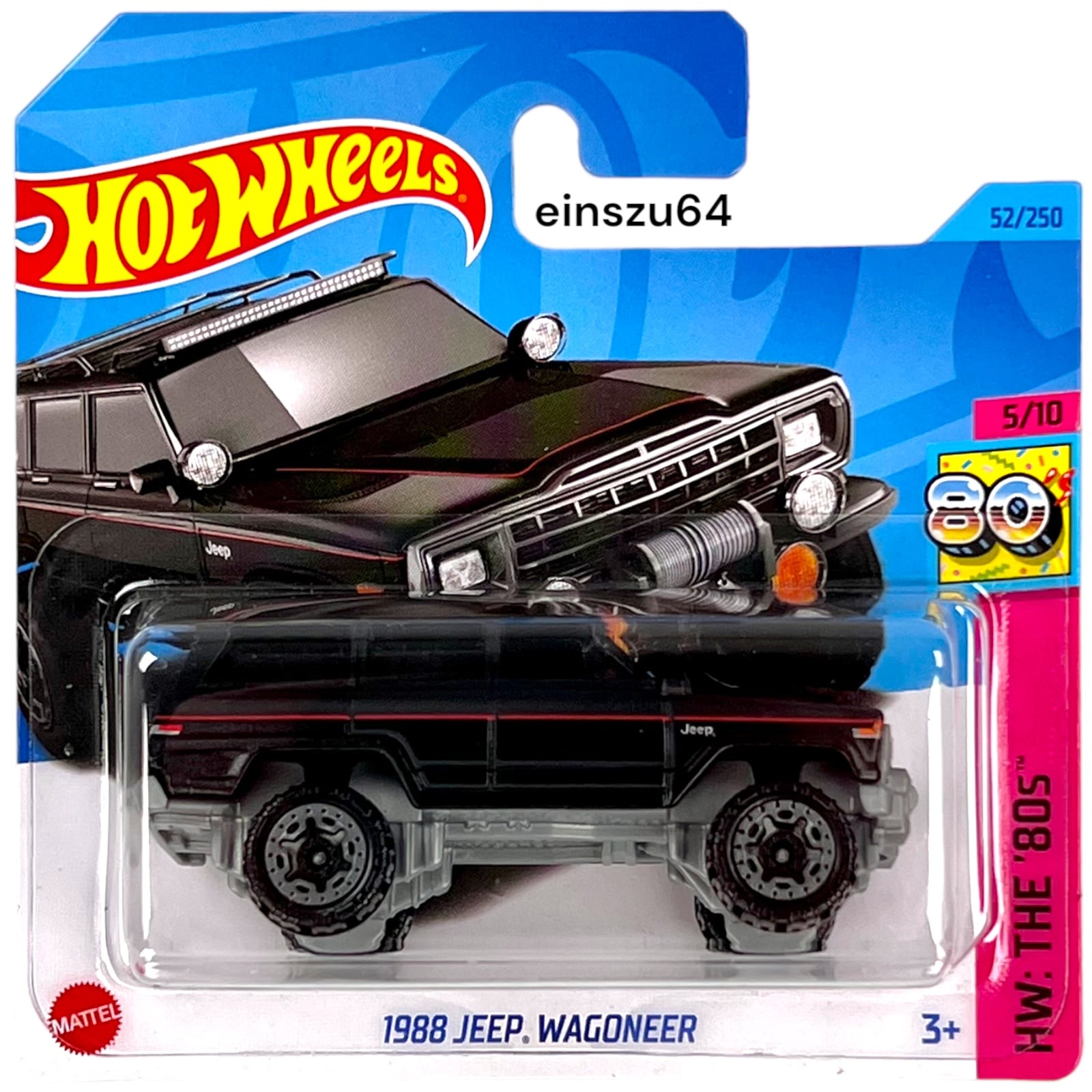 Hot Wheels 2023 - 1988 Jeep Wagoneer - The ´80s 5/10 - HKJ63 - 52/250