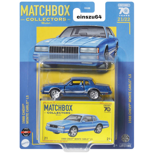 Matchbox 2023 Collectors - 1988 Chevy Monte Carlo LS - HLJ74 - 1:64