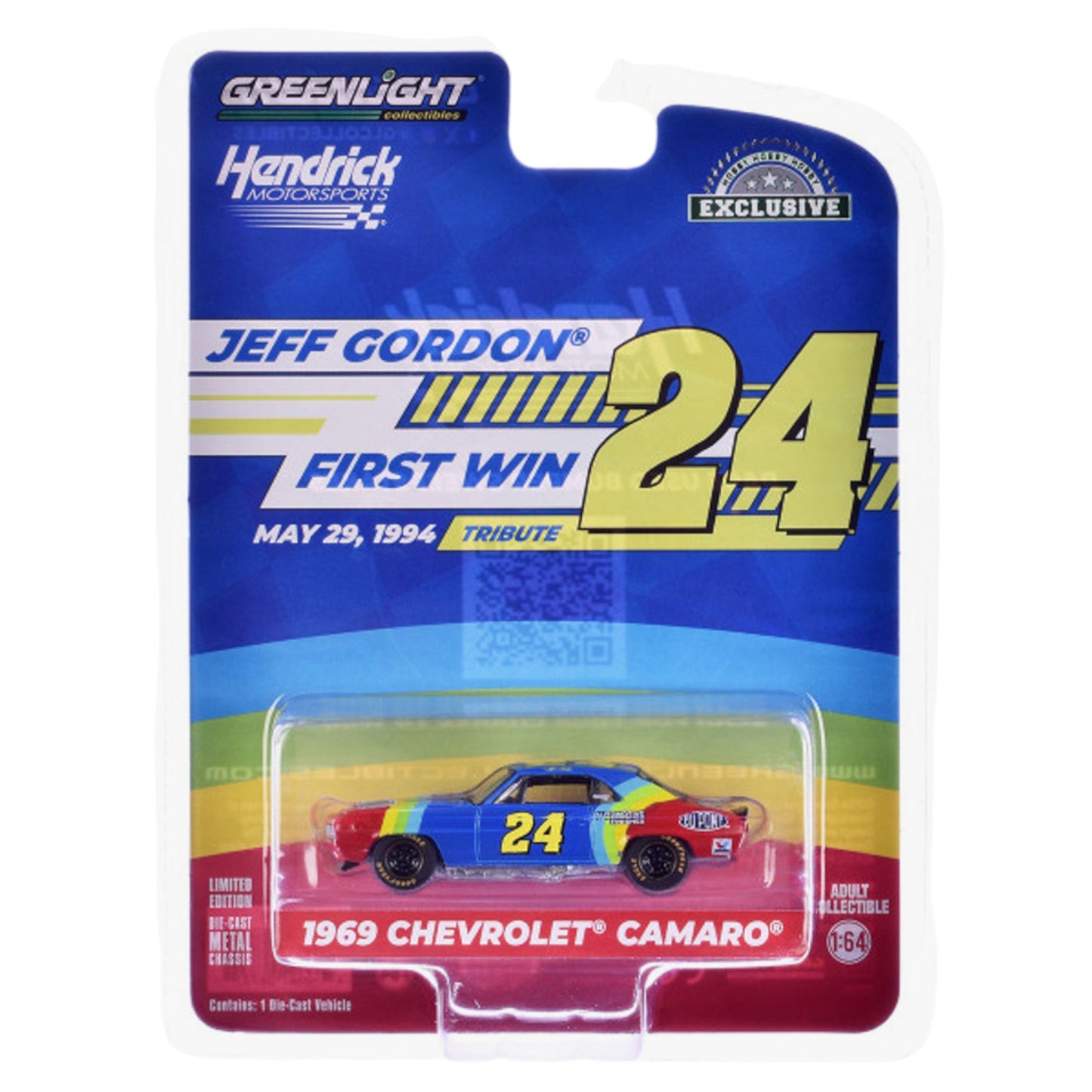 Greenlight - 1969 Chevrolet Camaro Jeff Gordon/Hendrick - 30492 - Hobby Exclusive