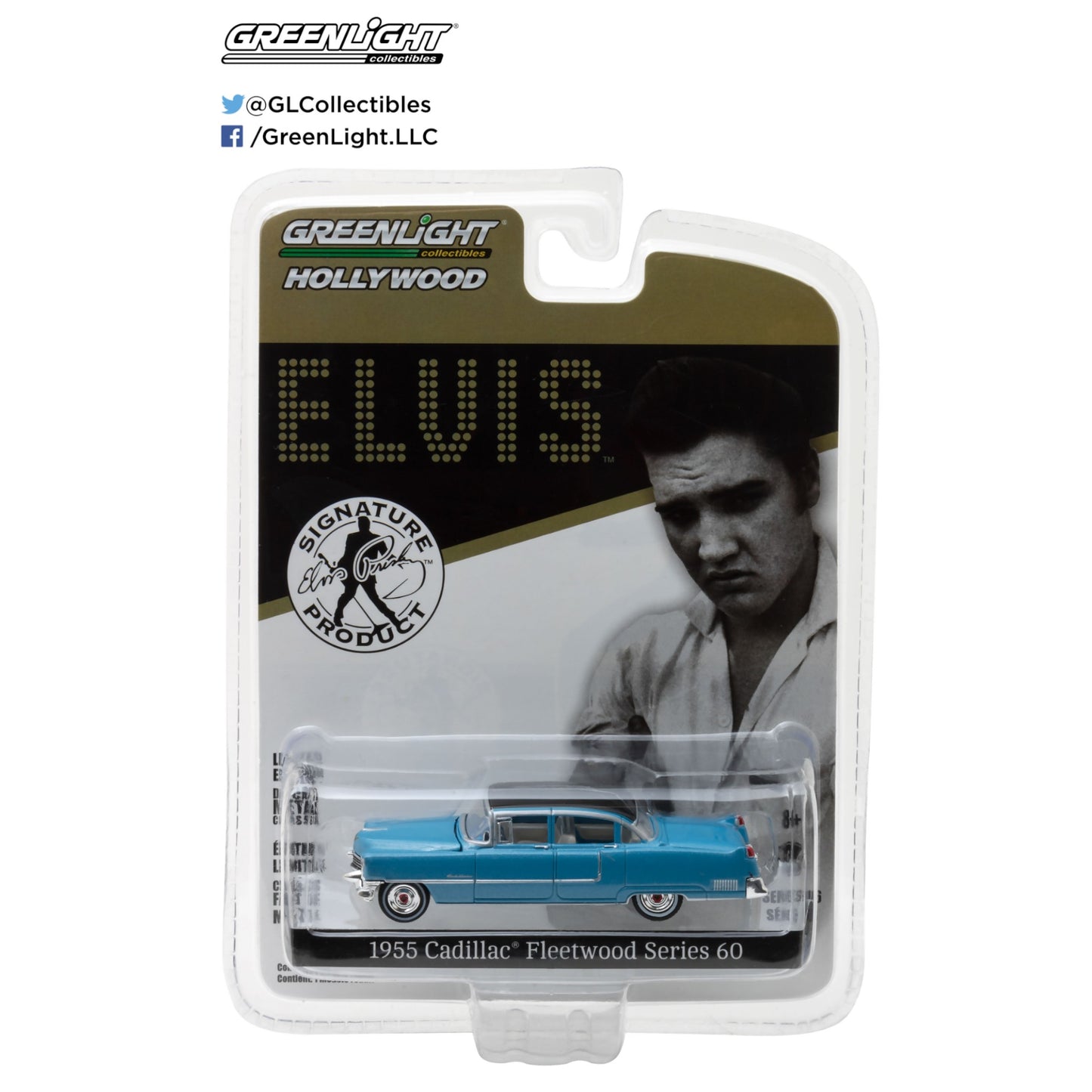 Greenlight - 1955 Cadillac Fleetwood Serie 60 - Elvis Presley - 44760-A - 1:64