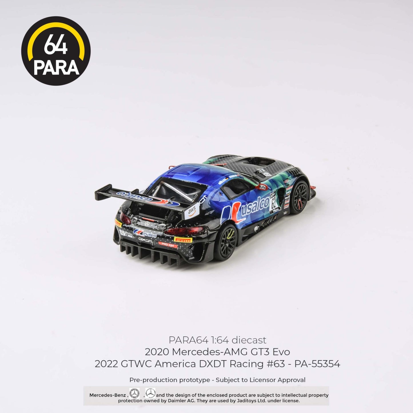 Para64 - 2020 Mercedes-AMG GT3 Evo - 2022 GT World Challenge - PA-55354 (LHD)