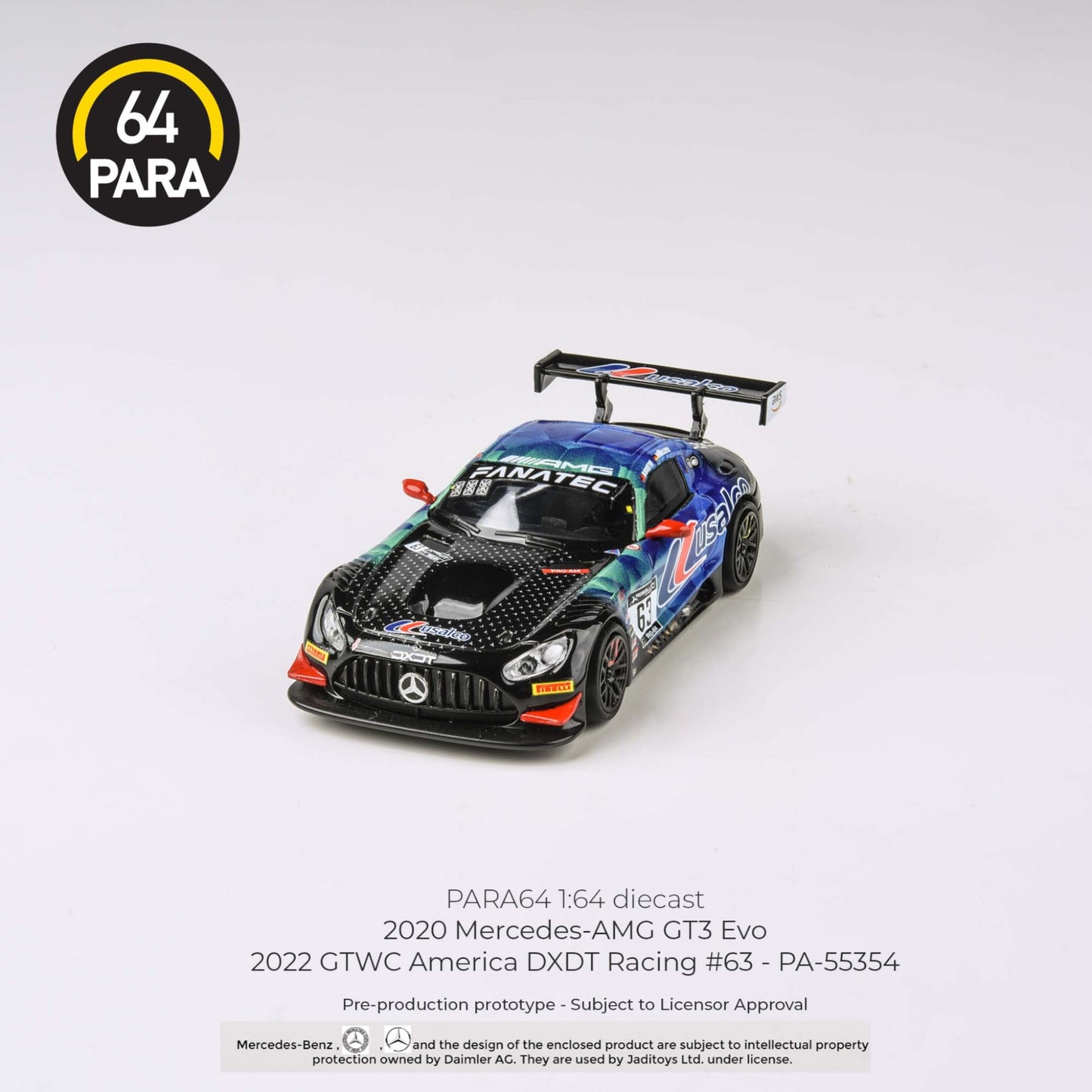 Para64 - 2020 Mercedes-AMG GT3 Evo - 2022 GT World Challenge - PA-55354 (LHD)