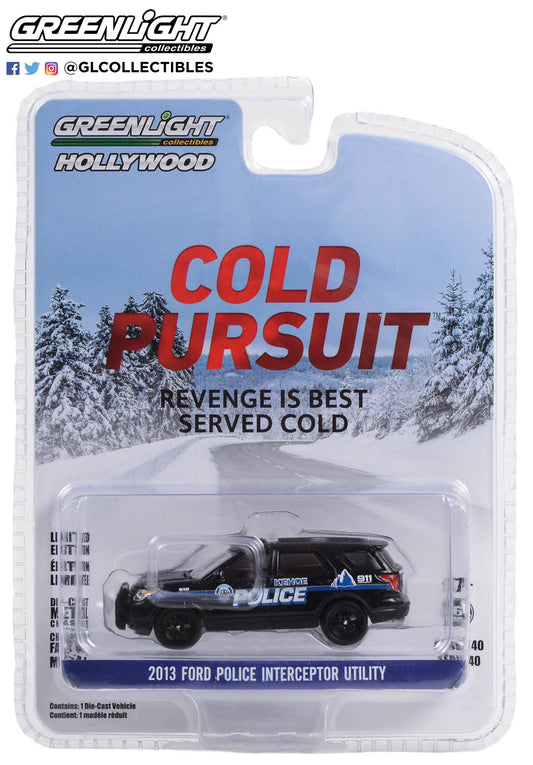 Greenlight - 2013 Ford Police Interceptor Utility - Cold Pursuit - 62010-F - Hollywood 40 - 1:64