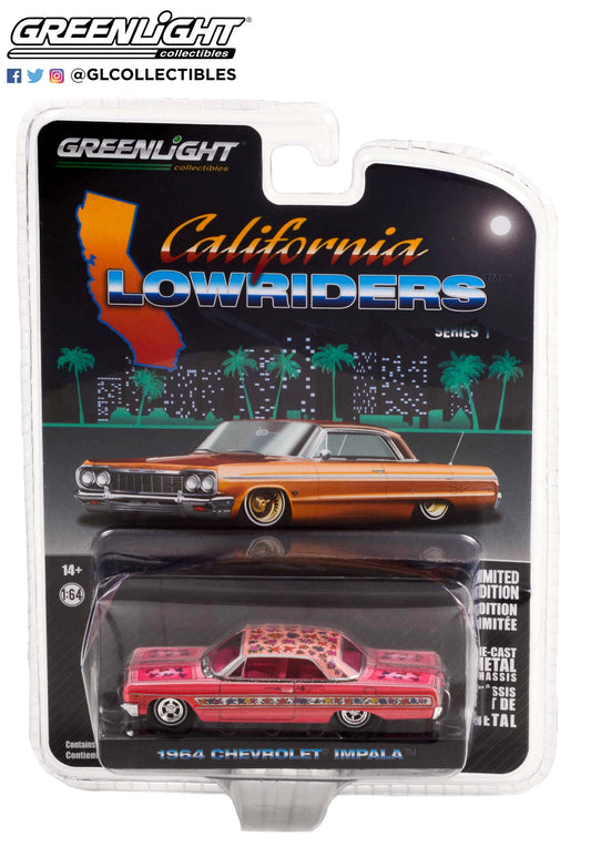 Greenlight - 1964 Chevrolet Impala - California Lowriders 1 - 63010-A - 1:64