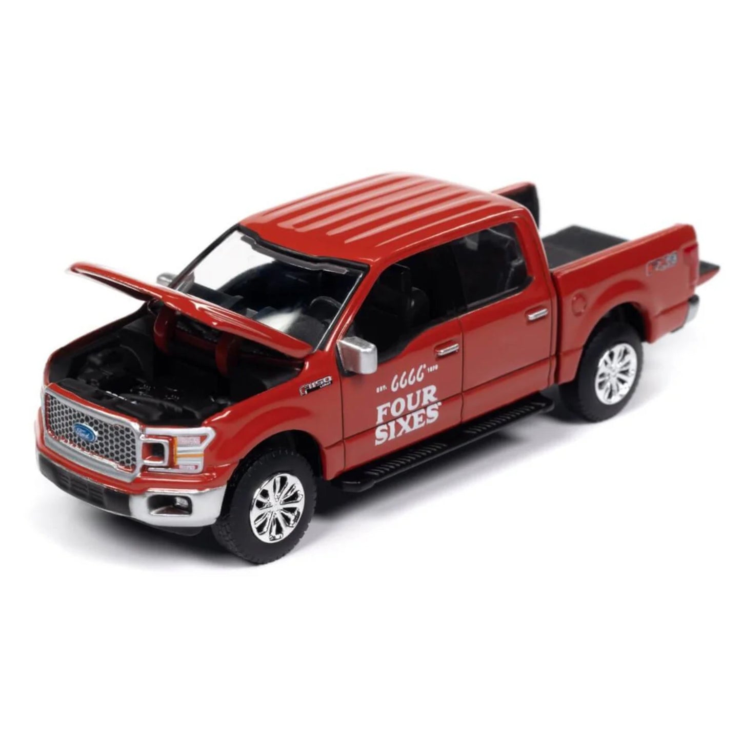 Autoworld - Pre-Order - 2020 Ford F-150 Lariat Four Sixes, red - Big Country Collectibles