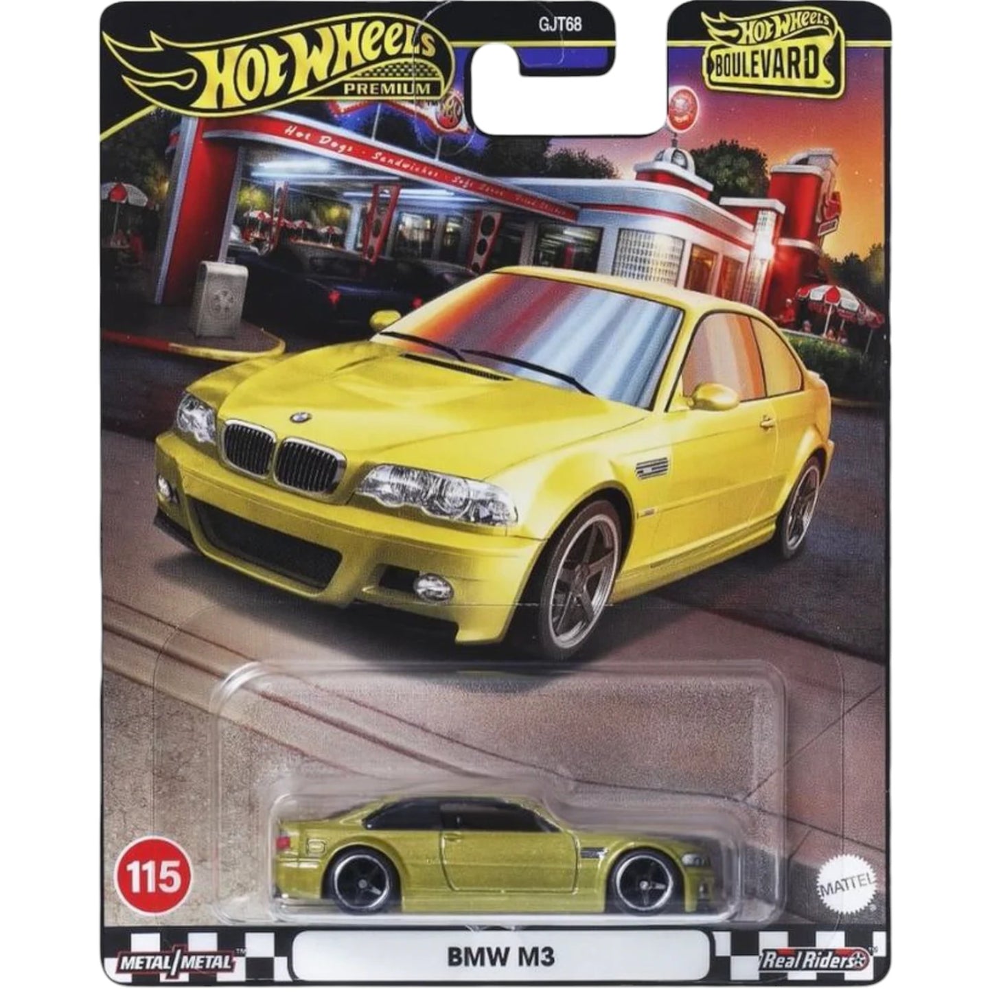 Hot Wheels 2024 - Boulevard - BMW M3 E46 - No. 115 - HRT80