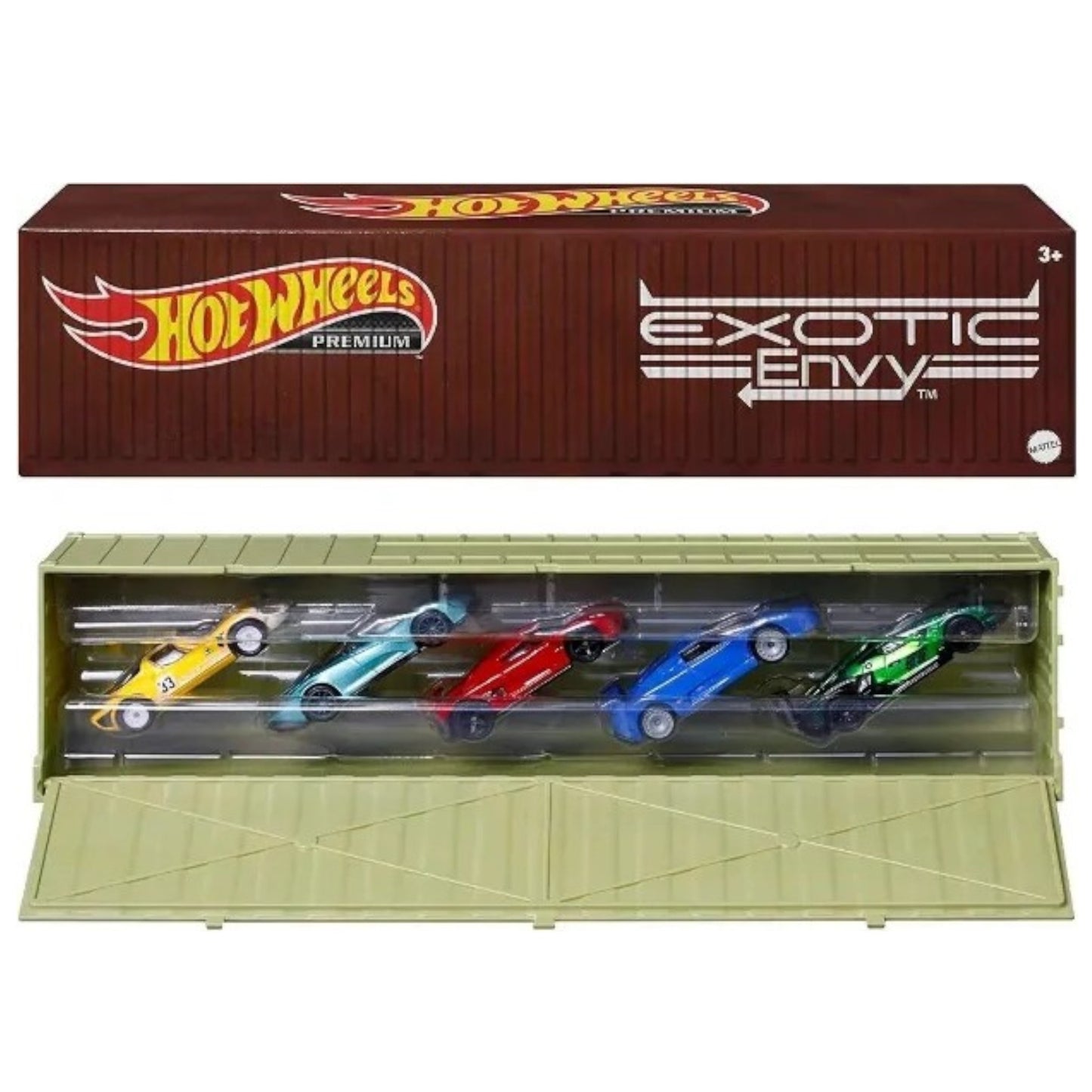 Hot Wheels 2022 - Exotic Envy - Container Set - 5x Modelle - HFF42