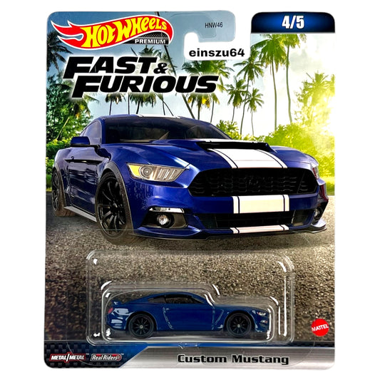 Hot Wheels 2023 - Fast & Furious - Custom Mustang - HNW51 - 1:64