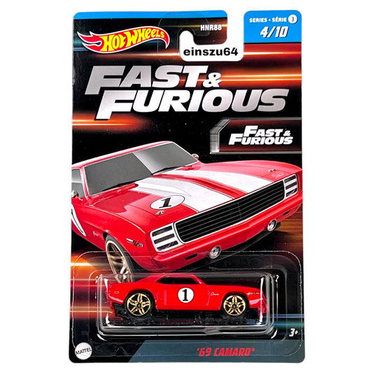 Hot Wheels 2023 - Fast & Furious - ´69 Camaro - HNT14 - 1:64