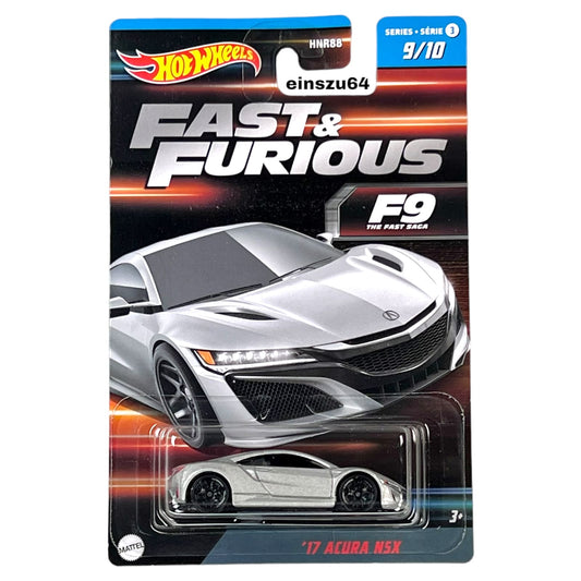 Hot Wheels 2023 - Fast & Furious - ´17 Acura NSX - HNT19 - 1:64