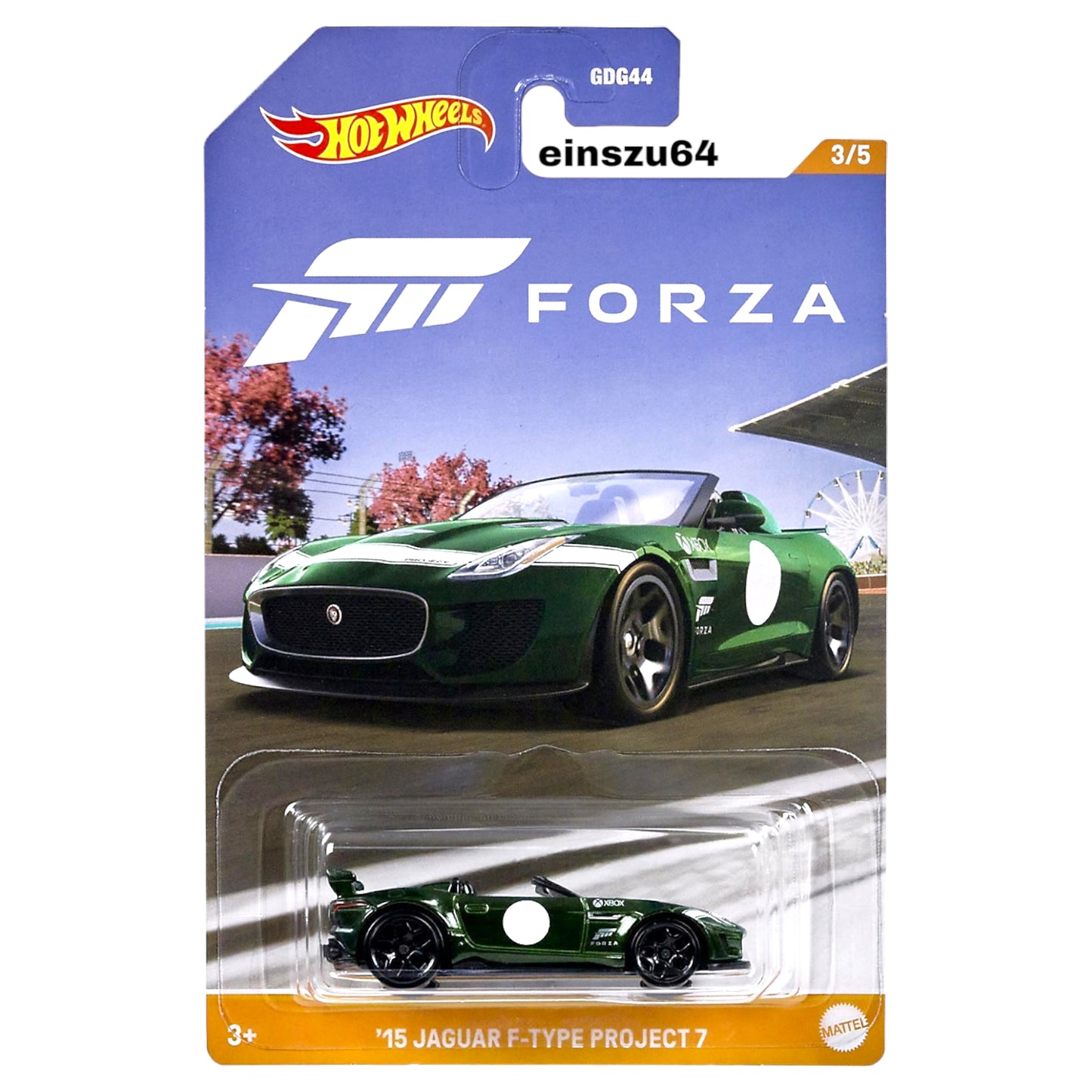 Hot Wheels 2023 - Forza - ´15 Jaguar F-Type Project 7 - HLK27 - 1:64