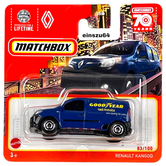 Matchbox 2023 - Renault Kangoo Good Year - HLC99 - 83/100 - 1:64