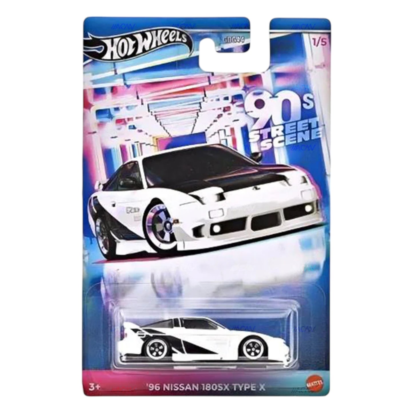 Hot Wheels 2025 - ´96 Nissan 180SX Type X - 90's Street Scene - JCB57