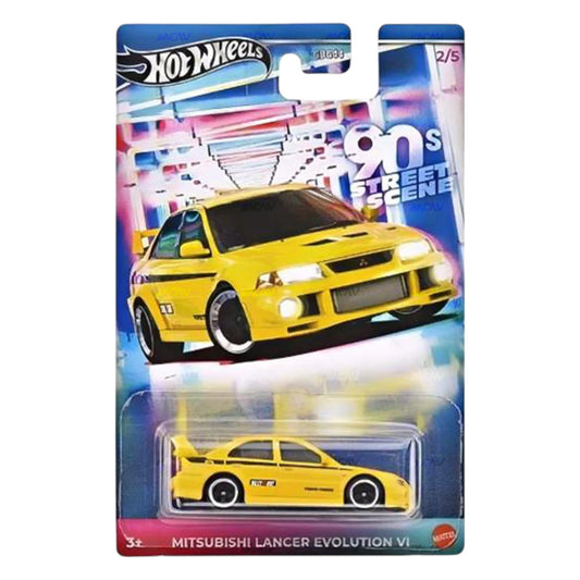 Hot Wheels 2025 - Mitsubishi Lancer Evolution VI - 90's Street Scene - JCB58