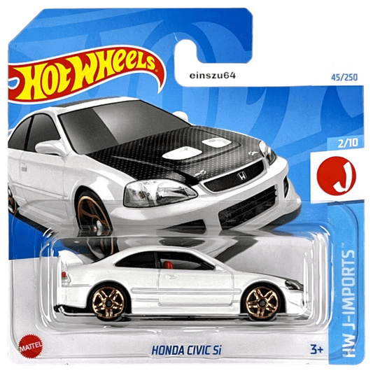 Hot Wheels 2024 - Honda Civic Si - J-Imports 2/10 - HTD07 - 45/250