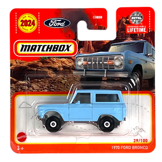 Matchbox 2024 - 1970 Ford Bronco - HVN34 - 29/100 - 1:64