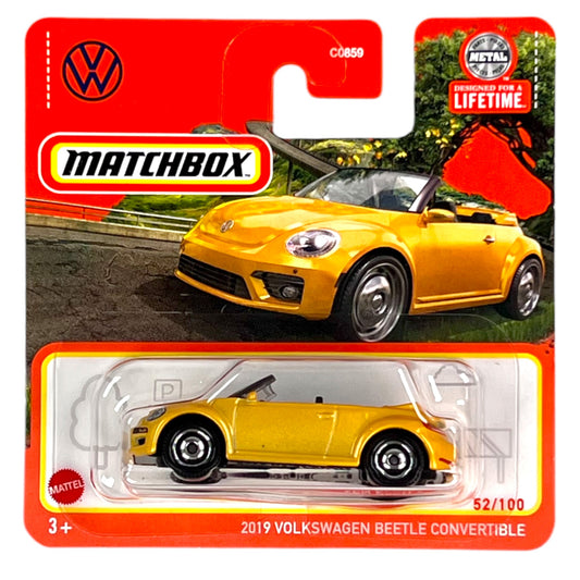 Matchbox 2024 - 2019 Volkswagen Beetle Convertible - HVP05 - 52/100 - 1:64