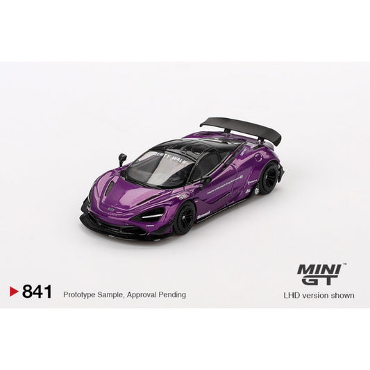 Mini GT - Pre-Order - McLaren 720S LB★Works Purple - MGT00841 (LHD)