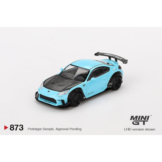 Mini GT - Pre-Order - Toyota GR86 LB★Nation Baby Blue - MGT00873 (LHD)