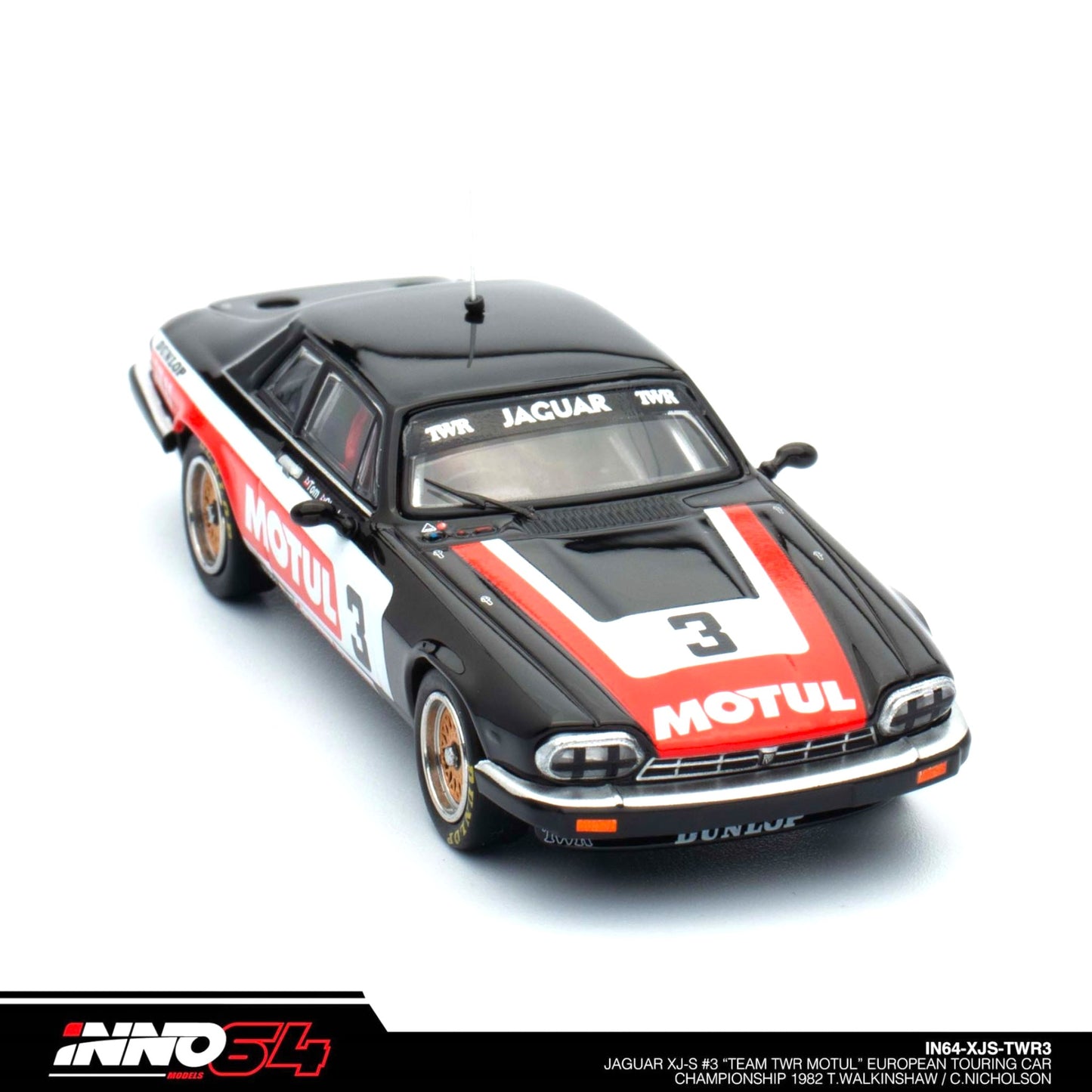 INNO64 - 1982 Jaguar XJ-S TWR #3 *Team Motul* - 1:64 - IN64-XJS-TWR3