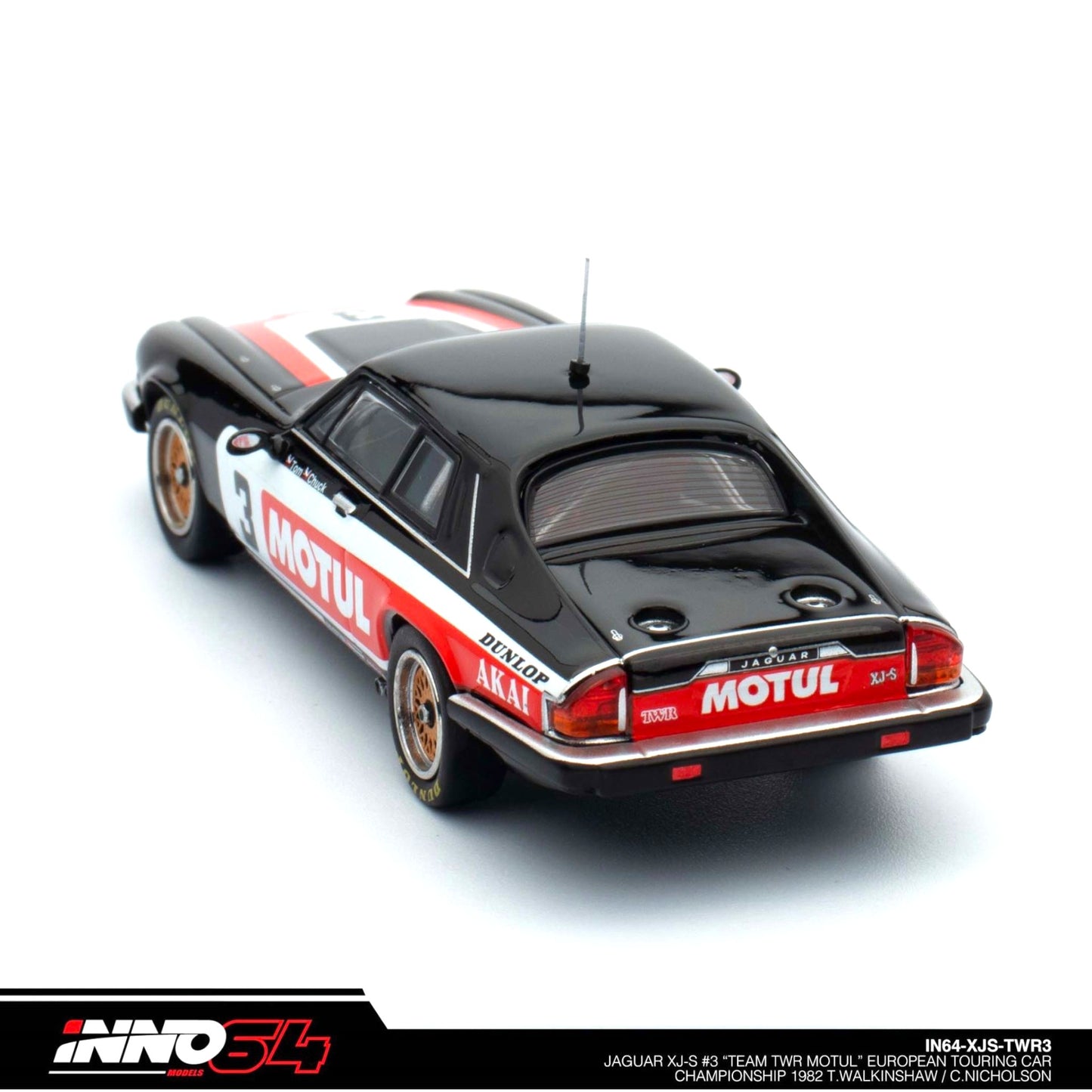 INNO64 - 1982 Jaguar XJ-S TWR #3 *Team Motul* - 1:64 - IN64-XJS-TWR3