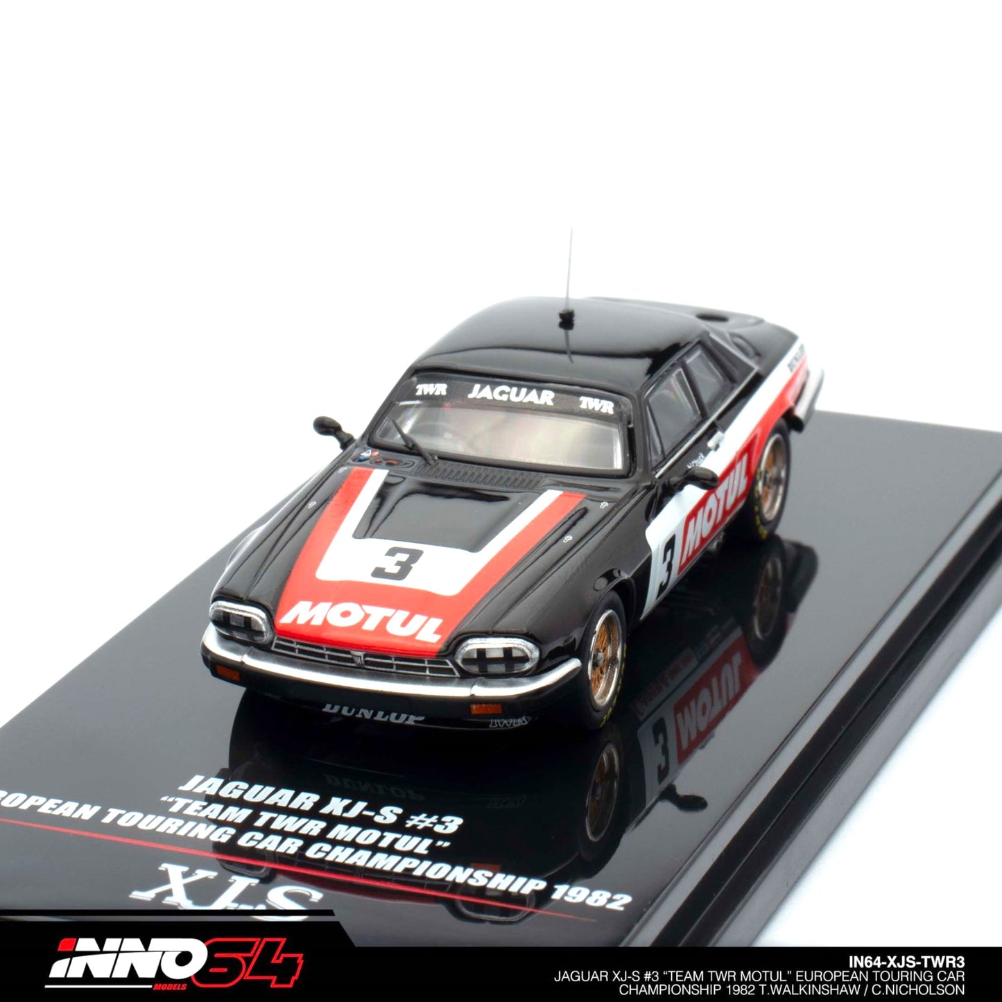 INNO64 - 1982 Jaguar XJ-S TWR #3 *Team Motul* - 1:64 - IN64-XJS-TWR3