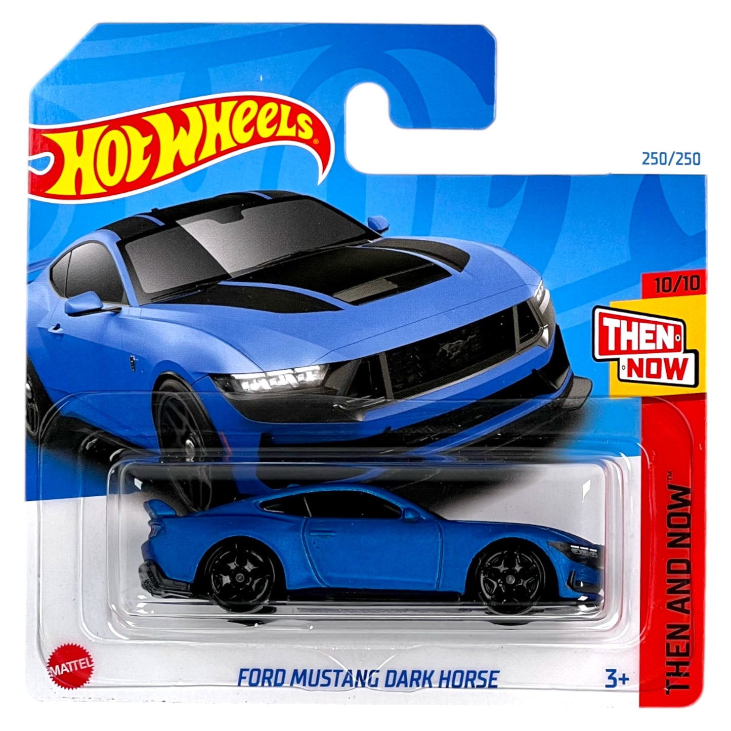 Hot Wheels 2024 - Ford Mustang Dark Horse - Then and Now 10/10 - HRY93 - 250/250