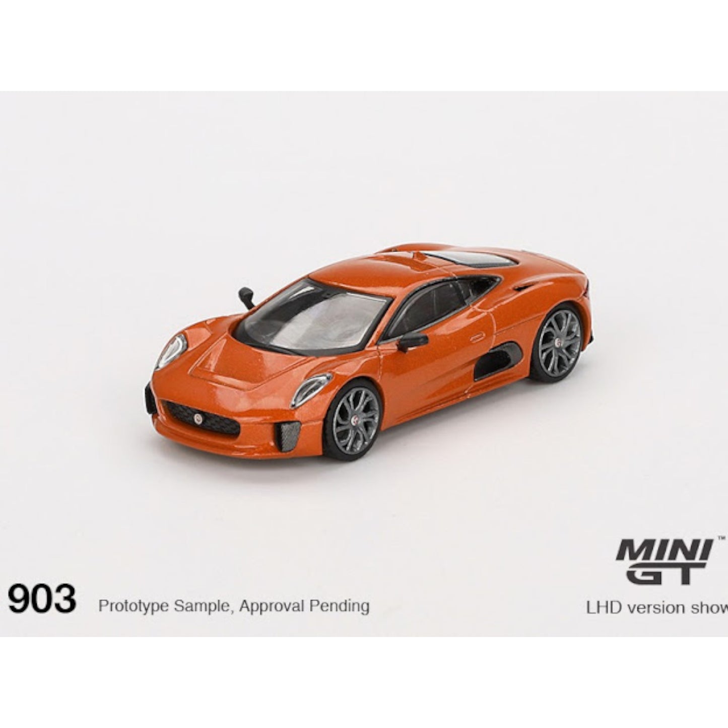 Mini GT - Pre-Order - James Bond - Jaguar C-X75 "SPECTRE" / Chinese Blister Packaging - MGT00903-007TC (LHD)