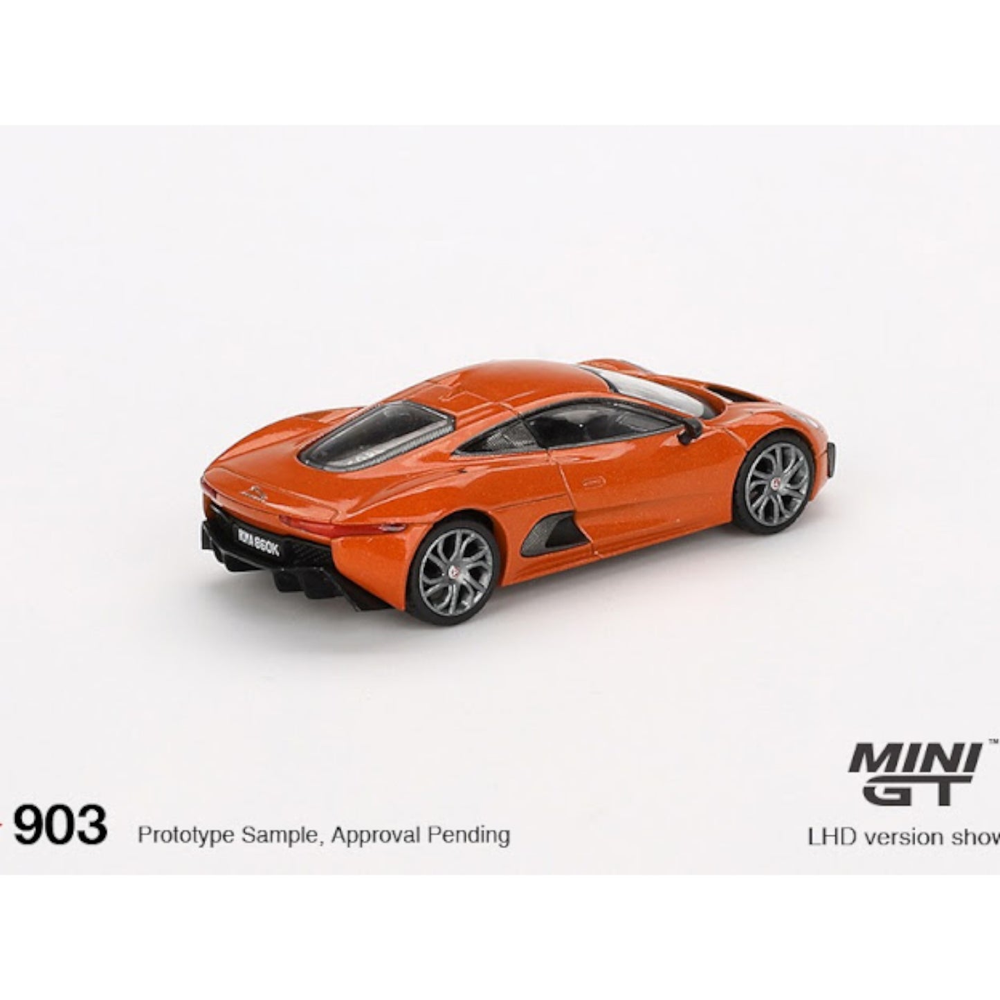 Mini GT - Pre-Order - James Bond - Jaguar C-X75 "SPECTRE" / Chinese Blister Packaging - MGT00903-007TC (LHD)