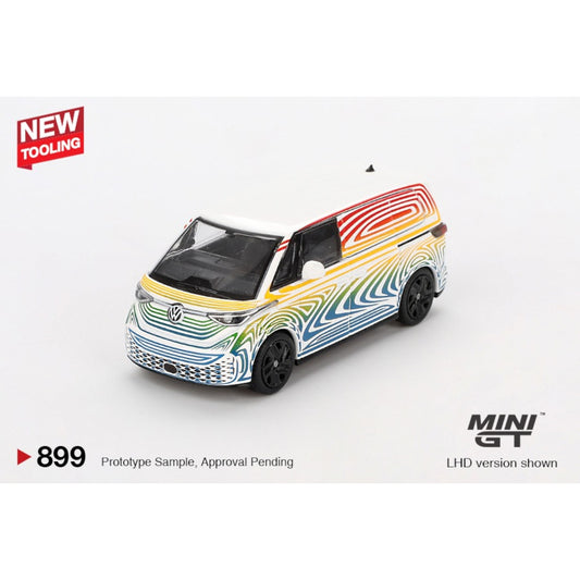 Mini GT - Pre-Order - Volkswagen ID. Buzz  Prototype "Rainbow" - MGT00899 (LHD)