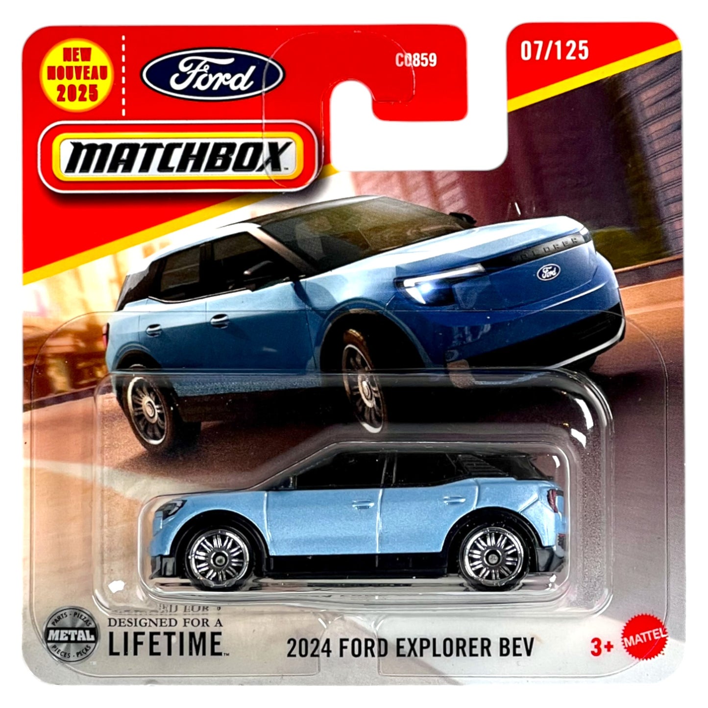 Matchbox 2025 - 2024 Ford Explorer BEV - JBP97 - 07/125 - 1:64