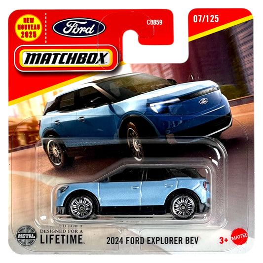 Matchbox 2025 - 2024 Ford Explorer BEV - JBP97 - 07/125 - 1:64