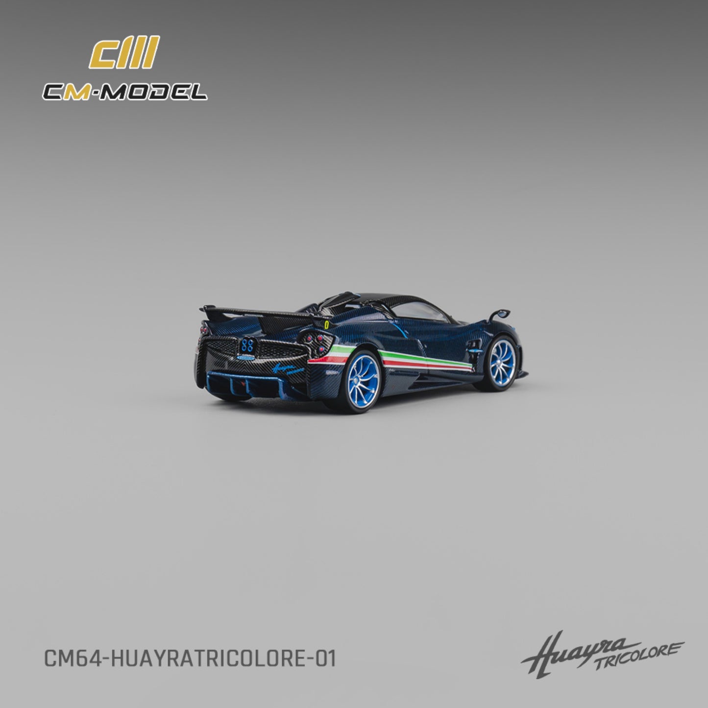 CM Model - Pre-Order - Pagani Huayra Tricolor - CM64-HuayraTricolore-01 - 1:64