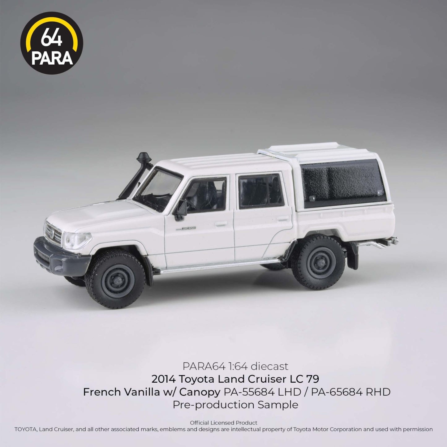 PARA64 - 2014 Toyota Land Cruiser LC79 - French Vanilla - PA-55684 (LHD)