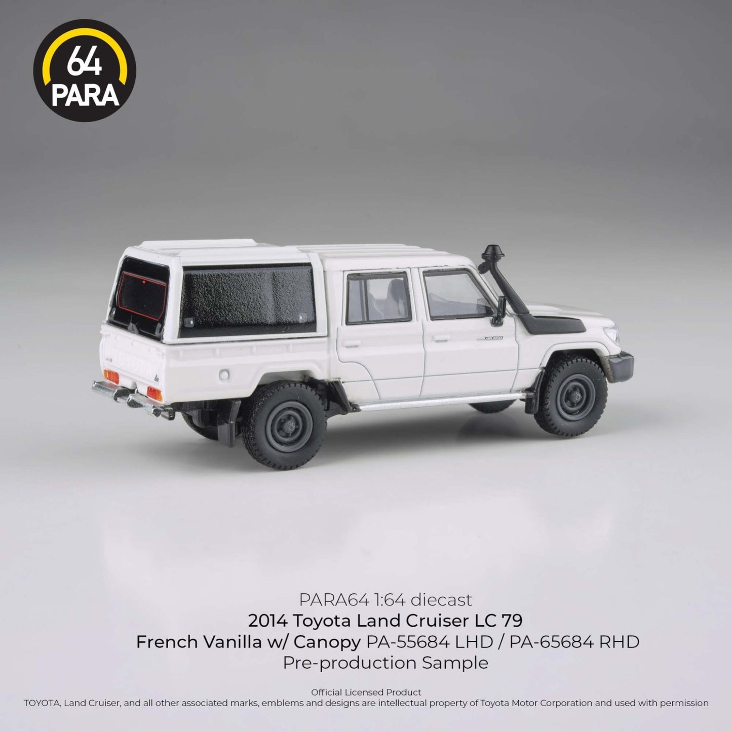 PARA64 - 2014 Toyota Land Cruiser LC79 - French Vanilla - PA-55684 (LHD)