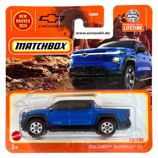 Matchbox 2024 - 2024 Chevy Silverado - HLC57 - 12/100 - 1:64