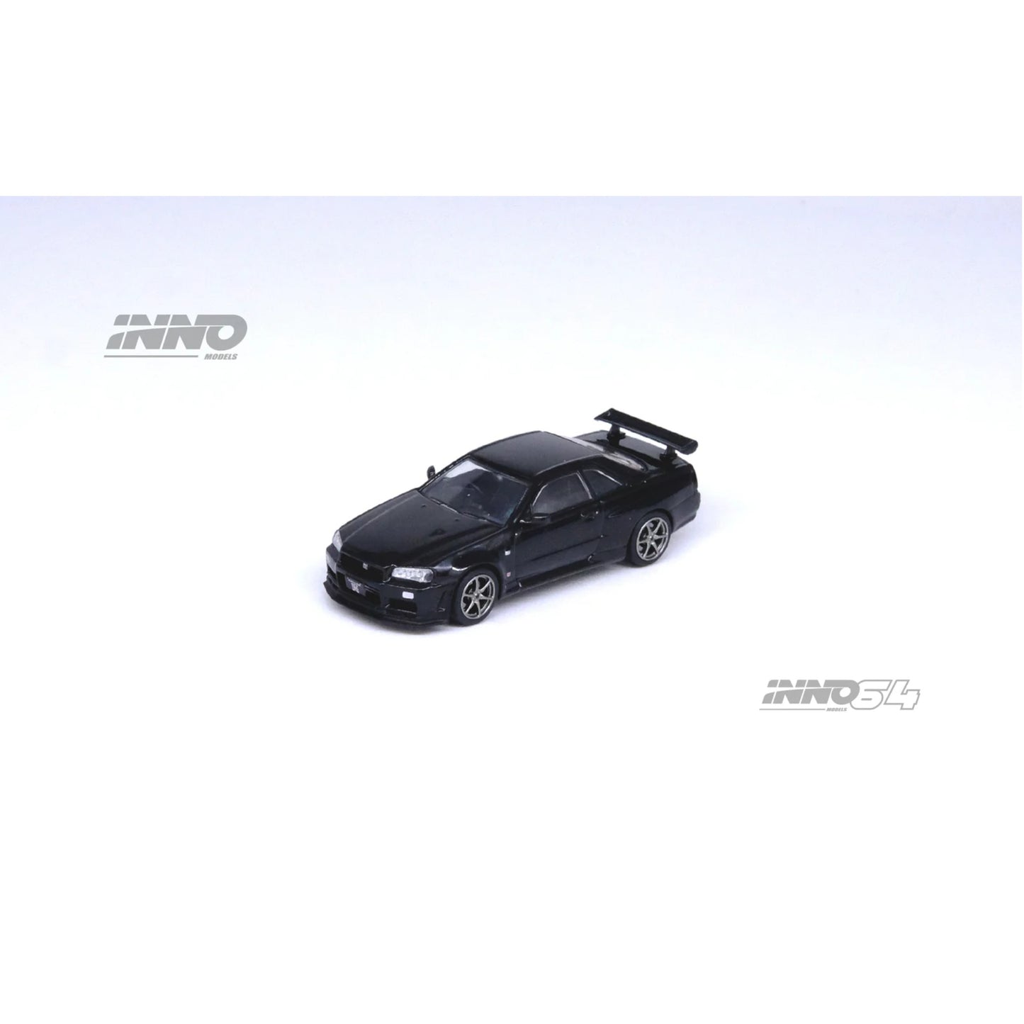 INNO64 - Nissan Skyline GT-R (R34) V-Spec II, black - 1:64 - IN64-R34-VSBLA