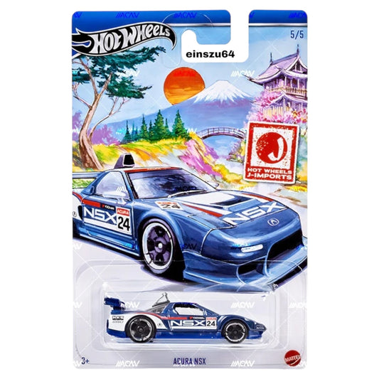 Hot Wheels 2024 - J-Imports - Acura NSX - HRT04 - 1:64