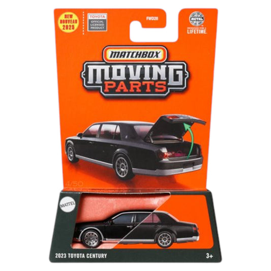 Matchbox 2025 - Moving Parts - 2023 Toyota Century, black - JBW57