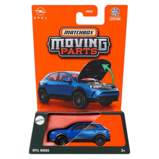 Matchbox 2025 - Moving Parts - Opel Mokka, blue - JBW77