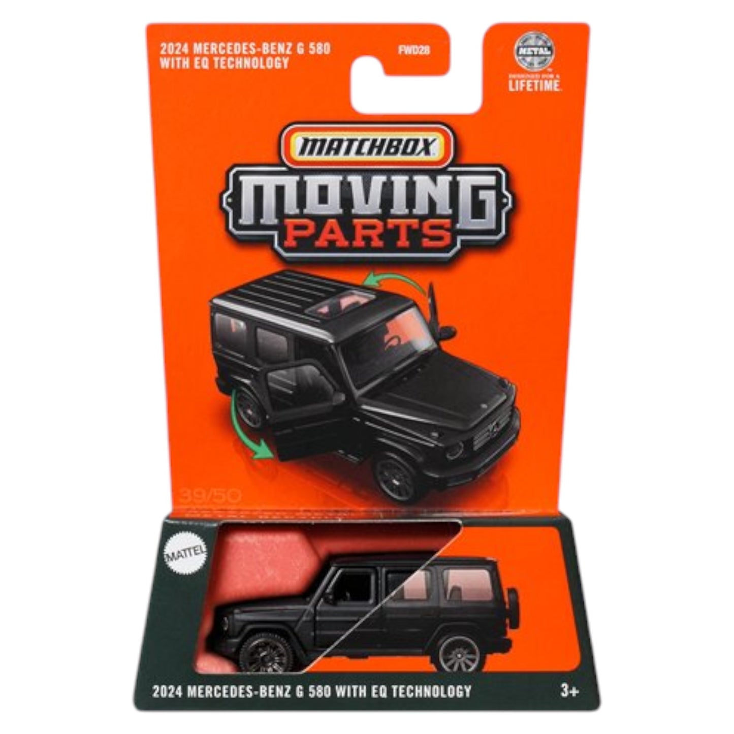 Matchbox 2025 - Moving Parts - 2025 Mercedes-Benz Eqg 580 - JBW92