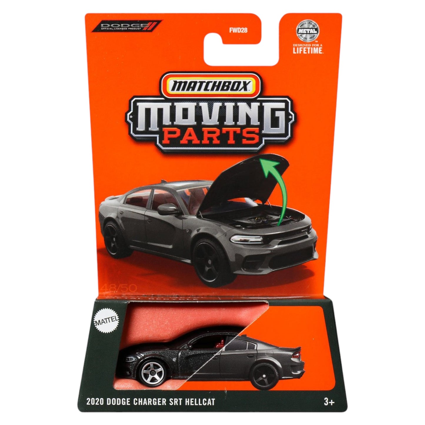 Matchbox 2025 - Moving Parts - 2020 Dodge Charger - JBW83