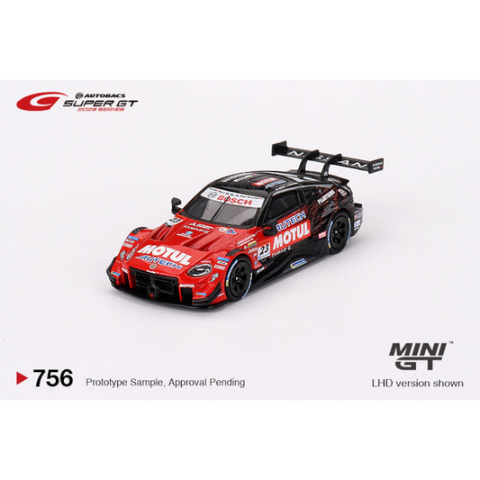 Mini GT - Pre-Order - Nissan Z GT500 #23 "MOTUL AUTECH Z" NISMO 2023 SUPER GT SERIES - MGT00765