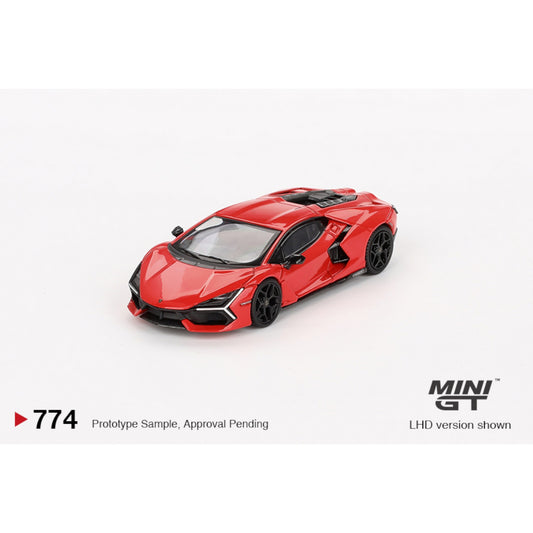 Mini GT - Pre-Order - Lamborghini Revuelto Arancio Dac Lucido - MGT00774 (LHD) - 1:64