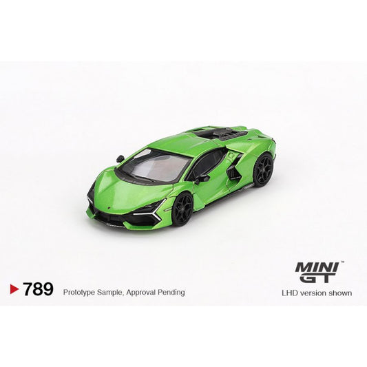 Mini GT - Pre-Order - Lamborghini Revuelto Verde Selvans - MGT00789 (LHD) - 1:64