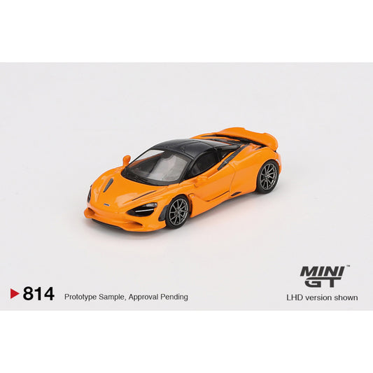 Mini GT - Pre-Order - McLaren 750S McLaren Orange - MGT00814 (LHD)