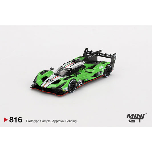 Mini GT - Pre-Order - Lamborghini SC63 #63 Iron lynx 2024 IMSA Sebring 12 Hrs - MGT00816