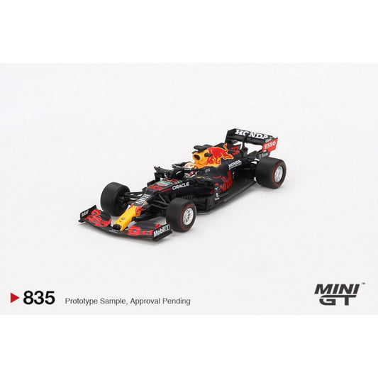 Mini GT - Pre-Order - Red Bull RB16B #33 Max Verstappen 2021 - MGT00835 - 1:64